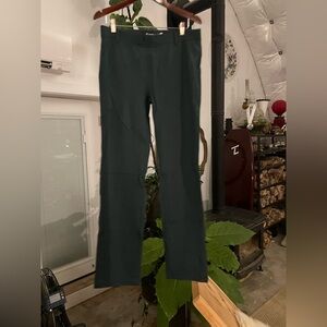 Forest Green Betabrand Yoga Work Boot Cut Pants